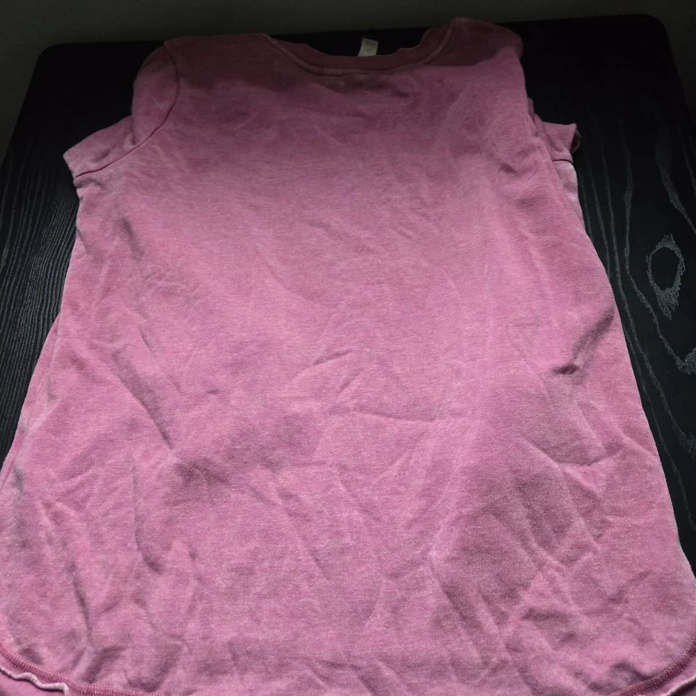 GreenTea Raspberry Long Sleeve Top - Picture 3 of 3